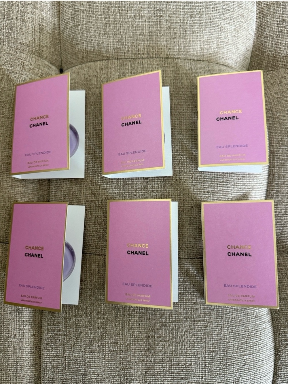 Chanel Chance - Set of six